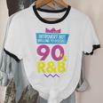 Introvert But Willing To Discuss 90s R&B 1990s Kid Unisex Cotton Ringer T-Shirt