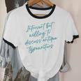 Introvert But Willing To Discuss Antique Typewriters Unisex Cotton Ringer T-Shirt