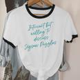 Introvert But Willing To Discuss Jigsaw Puzzles Unisex Cotton Ringer T-Shirt