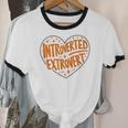 Introverted Extrovert People Hater Calm Peace Lover Unisex Cotton Ringer T-Shirt Introverted Extrovert People Hater Calm Peace Lover Unisex Cotton Ringer T-Shirt