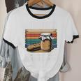 Introverted But Willing To Discuss Sourdough Vintage Baking Unisex Cotton Ringer T-Shirt Introverted But Willing To Discuss Sourdough Vintage Baking Unisex Cotton Ringer T-Shirt