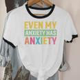 Introverts Anxiety Introvert Antisocial Sarcasm Unisex Cotton Ringer T-Shirt