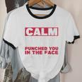Introverts I May Look Calm But In My Head Unisex Cotton Ringer T-Shirt Introverts I May Look Calm But In My Head Unisex Cotton Ringer T-Shirt