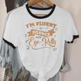 For Introverts For Introverts Premium Unisex Cotton Ringer T-Shirt