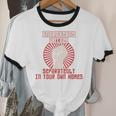 Introverts Unite Introverting Introverts At Home Unisex Cotton Ringer T-Shirt