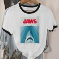 Jaws 2025 Classic Movie Nostalgia Unisex Cotton Ringer T-Shirt