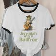 Jeremiah Was A Bullfrog A Classic Rock Nostalgia Trip Premium Tri-Blend Unisex Cotton Ringer T-Shirt Jeremiah Was A Bullfrog A Classic Rock Nostalgia Trip Premium Tri-Blend Unisex Cotton Ringer T-Shirt