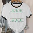 I Just Want To Go Home Ugly Anti Christmas Sweater Introvert Unisex Cotton Ringer T-Shirt I Just Want To Go Home Ugly Anti Christmas Sweater Introvert Unisex Cotton Ringer T-Shirt