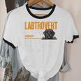 Labrador Retriever Labtrovert Definition Introvert Labrador Unisex Cotton Ringer T-Shirt Labrador Retriever Labtrovert Definition Introvert Labrador Unisex Cotton Ringer T-Shirt