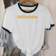 Latibulate Dictionary Definition For Introverts Unisex Cotton Ringer T-Shirt Latibulate Dictionary Definition For Introverts Unisex Cotton Ringer T-Shirt