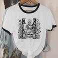 Life Is Short Buy The Book Introvert Skeleton Reading Unisex Cotton Ringer T-Shirt Life Is Short Buy The Book Introvert Skeleton Reading Unisex Cotton Ringer T-Shirt