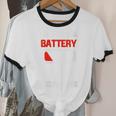 Low Social Battery Need Recharge Introvert Self-Care Unisex Cotton Ringer T-Shirt Low Social Battery Need Recharge Introvert Self-Care Unisex Cotton Ringer T-Shirt