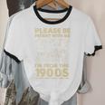 Men Women Please Be Patient With Me I'm From The 1900s Premium Unisex Cotton Ringer T-Shirt Men Women Please Be Patient With Me I'm From The 1900s Premium Unisex Cotton Ringer T-Shirt