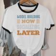 Model Building Now Minimal Socializing Introvert Vintage Unisex Cotton Ringer T-Shirt Model Building Now Minimal Socializing Introvert Vintage Unisex Cotton Ringer T-Shirt