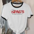 No Bags At SPAG'S Shrewsbury Defunct Store Nostalgia Vintage Premium Tri-Blend Unisex Cotton Ringer T-Shirt