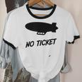 No Ticket Jones 80's Nostalgia Unisex Cotton Ringer T-Shirt