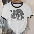 Nope Not Today Tomorrow's Not Looking Good Either Introverts Unisex Cotton Ringer T-Shirt Nope Not Today Tomorrow's Not Looking Good Either Introverts Unisex Cotton Ringer T-Shirt