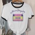 Nostalgia 1980s 80s 90s Costume Party Never Forget Unisex Cotton Ringer T-Shirt