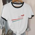 Nostalgia 90s Duck Goose Premium Tri-Blend Unisex Cotton Ringer T-Shirt