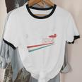 Nostalgia 90s Duck Goose Unisex Cotton Ringer T-Shirt