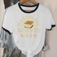 Nostalgia Served Warm Smore Unisex Cotton Ringer T-Shirt