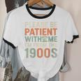 Old People Please Be Patient With Me I'm From The 1900s Unisex Cotton Ringer T-Shirt