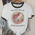 Me After One Social Interaction Introvert Saying Unisex Cotton Ringer T-Shirt Me After One Social Interaction Introvert Saying Unisex Cotton Ringer T-Shirt