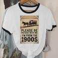 Be Patient With Me I'm From The 1900s Birthday Retirement Premium Tri-Blend Unisex Cotton Ringer T-Shirt Be Patient With Me I'm From The 1900s Birthday Retirement Premium Tri-Blend Unisex Cotton Ringer T-Shirt