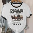 Be Patient With Me I'm From The 1900s Horse-Drawn Wagon Unisex Cotton Ringer T-Shirt Be Patient With Me I'm From The 1900s Horse-Drawn Wagon Unisex Cotton Ringer T-Shirt
