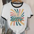 BE PATIENT I'M FROM THE 1900s RETRO SUNSET 90s 80s 70s Unisex Cotton Ringer T-Shirt