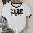 People Not A Big Enthusiast Introvert Sarcasm Quote Unisex Cotton Ringer T-Shirt People Not A Big Enthusiast Introvert Sarcasm Quote Unisex Cotton Ringer T-Shirt
