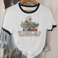 Plant Coffee Lover Plantrovert Gardening Introvert Unisex Cotton Ringer T-Shirt