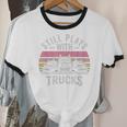Still Plays With Trucks Nostalgia Classic Unisex Cotton Ringer T-Shirt