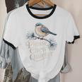 Please Chew Quieter Introvert Christmas Bird Lover Unisex Cotton Ringer T-Shirt Please Chew Quieter Introvert Christmas Bird Lover Unisex Cotton Ringer T-Shirt