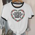 Please Be Patient With My I'm From The 1900s Birthday Unisex Cotton Ringer T-Shirt