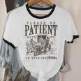 Please Be Patient I'm From The 1900s Boomer Meme Print Premium Unisex Cotton Ringer T-Shirt Please Be Patient I'm From The 1900s Boomer Meme Print Premium Unisex Cotton Ringer T-Shirt