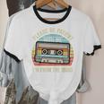 Please Be Patient With Me I'm From The 1900s Cassette Tape Unisex Cotton Ringer T-Shirt Please Be Patient With Me I'm From The 1900s Cassette Tape Unisex Cotton Ringer T-Shirt