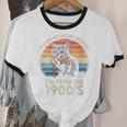 Please Be Patient With Me I'm From The 1900s Cat Unisex Cotton Ringer T-Shirt Please Be Patient With Me I'm From The 1900s Cat Unisex Cotton Ringer T-Shirt