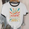 Please Be Patient With Me I'm From The 1900s Cool Dad Premium Tri-Blend Unisex Cotton Ringer T-Shirt