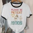 Please Be Patient With Me I'm From The 1900s Cool Gramophone Unisex Cotton Ringer T-Shirt Please Be Patient With Me I'm From The 1900s Cool Gramophone Unisex Cotton Ringer T-Shirt
