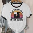 Please Be Patient With Me I'm From The 1900s Floppy Disk Unisex Cotton Ringer T-Shirt Please Be Patient With Me I'm From The 1900s Floppy Disk Unisex Cotton Ringer T-Shirt