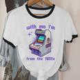 Please Be Patient With Me I'm From The 1900s Gamer Gaming Unisex Cotton Ringer T-Shirt
