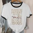 Please Be Patient With Me I'm From The 1900S Raglan Baseball Tee Unisex Cotton Ringer T-Shirt