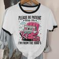 Please Be Patient I'm From The 1900s Retro Cassette Unisex Cotton Ringer T-Shirt Please Be Patient I'm From The 1900s Retro Cassette Unisex Cotton Ringer T-Shirt