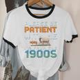 Please Be Patient With Me I'm From The 1900s Retro Grandpa Unisex Cotton Ringer T-Shirt