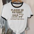 Please Be Patient With Me I'm From The 1900s Retro Horse Unisex Cotton Ringer T-Shirt Please Be Patient With Me I'm From The 1900s Retro Horse Unisex Cotton Ringer T-Shirt