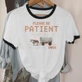 Please Be Patient With Me I'm From The 1900s Retro Trail Unisex Cotton Ringer T-Shirt Please Be Patient With Me I'm From The 1900s Retro Trail Unisex Cotton Ringer T-Shirt