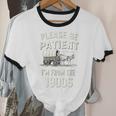 Please Be Patient I'm From The 1900s Retro Unisex Cotton Ringer T-Shirt Please Be Patient I'm From The 1900s Retro Unisex Cotton Ringer T-Shirt