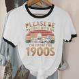 Please Be Patient With Me I'm From The 1900s Sarcastic Unisex Cotton Ringer T-Shirt