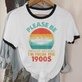 Please Be Patient I'm From The 1900s Ship Men Women Unisex Cotton Ringer T-Shirt